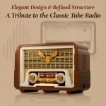 PANTASY 85048 Retro Radio – nostalgische bouwset met sfeervolle verlichting - Afbeelding 7