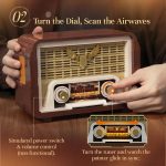PANTASY 85048 Retro Radio – nostalgische bouwset met sfeervolle verlichting - Afbeelding 8