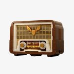 PANTASY 85048 Retro Radio – nostalgische bouwset met sfeervolle verlichting
