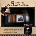 PANTASY 85050 Twin Lens Reflex Camera – bouw je eigen retro fotocamera | 793 onderdelen - Afbeelding 8