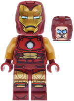 sh1157 - LEGO Minifiguur Marvel | Iron Man met ijsje - Afbeelding 2